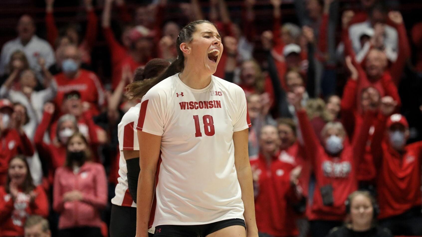 Where a former Wisconsin volleyball All-American will play professionally